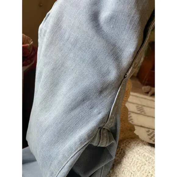 Veronica Beard Jackie Fray Straight Leg Jeans Size 31 - Picture 7 of 7
